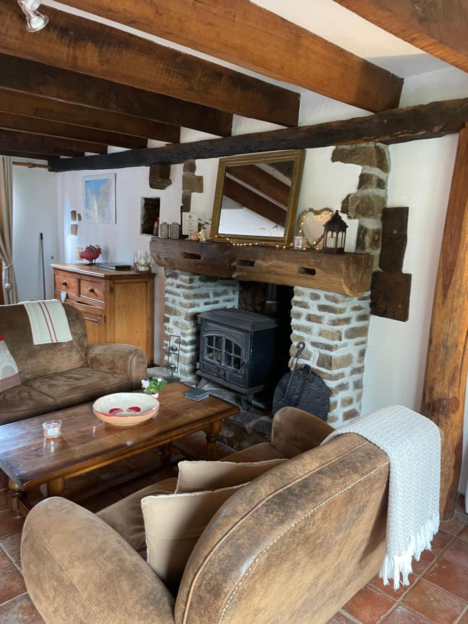 La Cahudiere Saint-Martin-Landelles Extérieur photo
